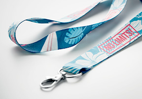 Sublimation lanyards