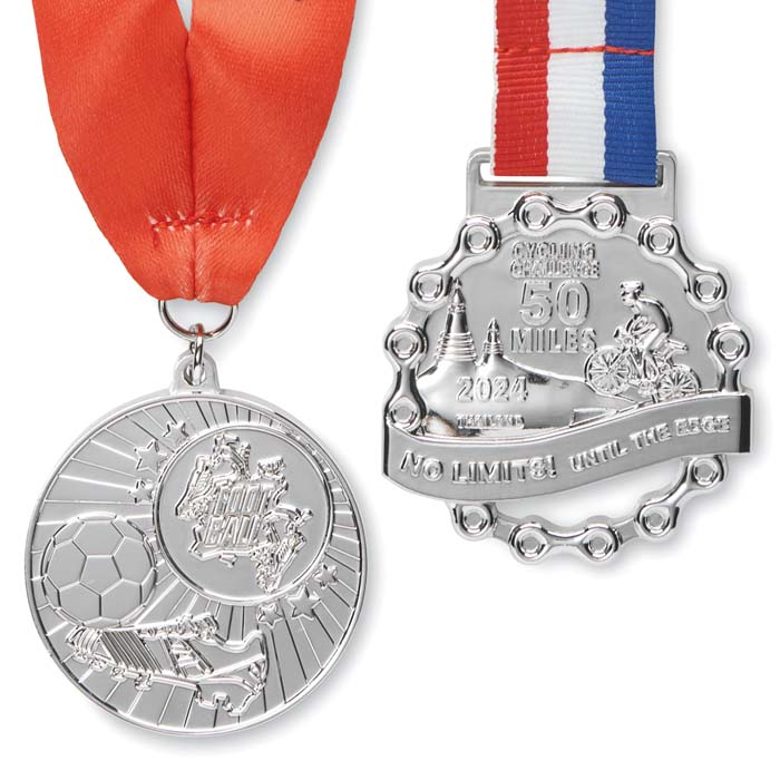 Medalhas de liga de zinco em relevo: MM1011-1014 