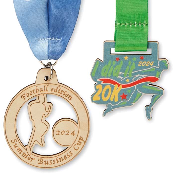 Wooden medals: MM1035-1036