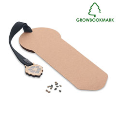 Growtree collection, growbookmark. Sustianable materials with pinetree seeds